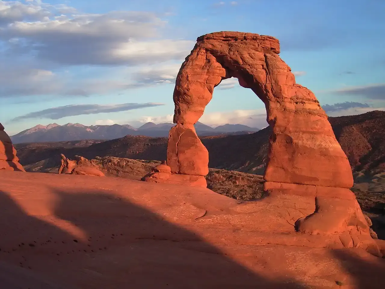 Delicate Arch Sunset
