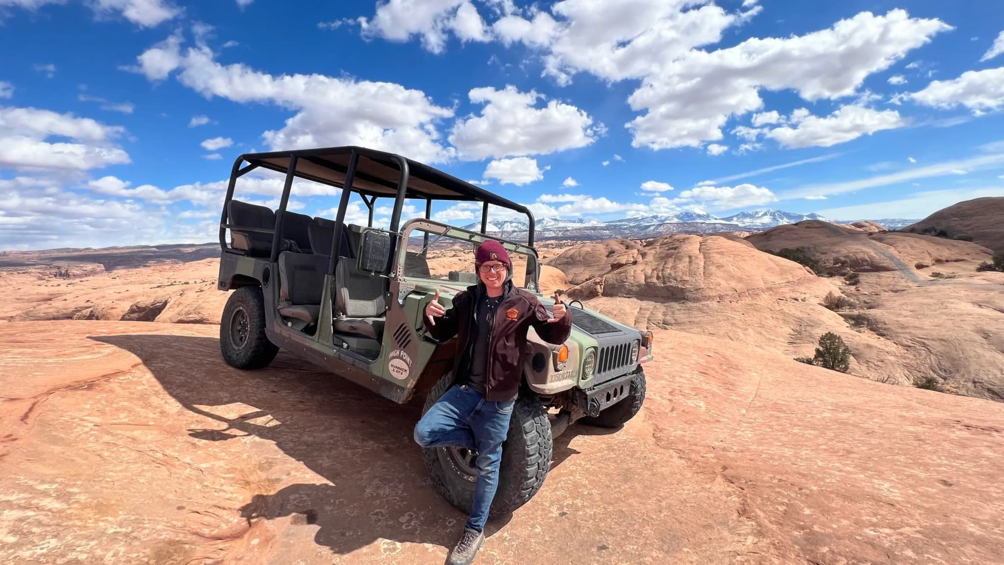 Jp with Hummer on Hell's Revenge